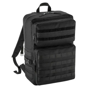 BagBase, Bagbase - Rucksack Molle Tactical, One Size, Schwarz