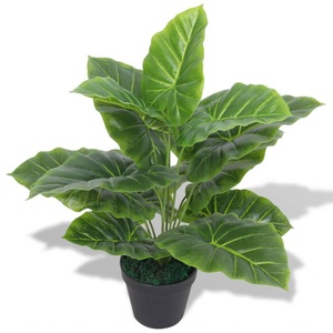 vidaXL, vidaXL Künstliche Taro-Pflanze mit Topf 45 cm Grün, vidaXL Künstliche Taro-Pflanze mit Topf 45 cm Grün