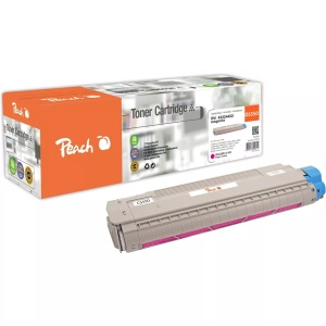 Peach, Peach Tonermodul magenta kompatibel zu OKI 43324422, Peach O4332/36/38 Toner ma ersetzt OKI 43324422 für z.B. OKI C 5500 N, OKI C 5550 MFP, OKI C 5550 n MFP, OKI C 5800, OKI C 5800 DN, OKI C 5800 N