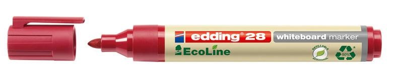 edding, Edding Whiteboardmarker edding 28 Rot 4-28002, Edding 28, Boardmarker, EcoLine, 1.5mm, rot, 4-28002