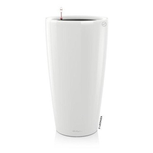 Lechuza, Lechuza - 2er-Set Blumenkästen mit Integriertem Bewässerungssystem Rondo Premium 32 - Weiss, Lechuza Rondo Premium Weiss | ? 32 | 13 l