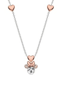 Disney, Halskette Mit Anhänger Damen Zweifarbig 38+2CM, 