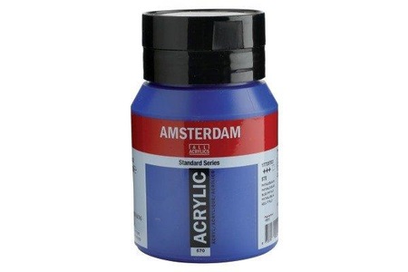 Amsterdam, Amsterdam Acrylfarbe Standard, Talens Akrylfarbe Amsterdam, blau, 570, (500ml)