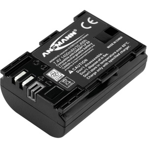 Ansmann, Ansmann A-Can LPE6 Kamera-Akku ersetzt Original-Akku LP-E6 7.4 V 1400 mAh, 