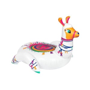 Yeaz, Yeaz - Luftmatratze Lama - Multicolor, YEAZ - GIANT SERIE LAMA Badeinsel multicolour, One Size, Multicolor