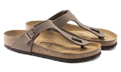 Birkenstock, Zehentrenner-Pantolette Gizeh Birkenstock braun Größe: 42, Birkenstock Gizeh Core Sandale