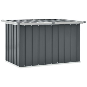 Diverse Hardware, Gartenbox Grau 109 x 67 x 65 cm, VidaXL - Aufbewahrungsbox stahl, One Size, Grau