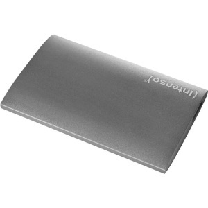 Intenso, Intenso Premium Edition Externe Festplatte SSD (512 GB, Anthrazit), INTENSO tragbares Solid-State-Laufwerk 3823450 Anthrazit
