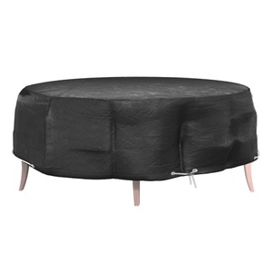 vidaXL, vidaXL Abdeckung für Lounge-Insel 8 Ösen Ø188x50 cm Rund, vidaXL Abdeckung für Lounge-Insel 8 Ösen Ø188x50 cm Rund