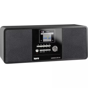 IMPERIAL, Imperial DABMAN i200CD Internet Tischradio AUX, Bluetooth®, CD, DAB+, DLNA, Internetradio, UKW, USB, WLAN DLNA-fähig, Imperial - Internetradio, Schwarz