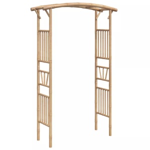 vidaXL, vidaXL Rosenbogen Bambus 118x40x187 cm, vidaXL Rosenbogen Bambus 118x40x187 cm