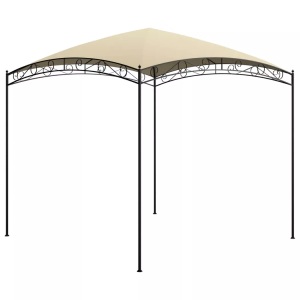 vidaXL, vidaXL Pavillon 3x3x2,65 m Cremeweiß 180 g/m², vidaXL Pavillon 3x3x2,65 m Creme 180 g/m²