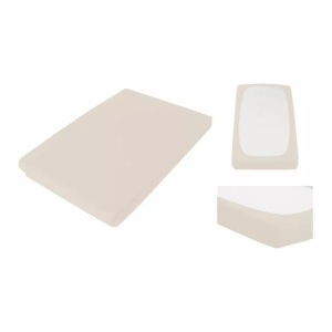 undefined, Fixleintuch für Wasserbett, Jersey Sand