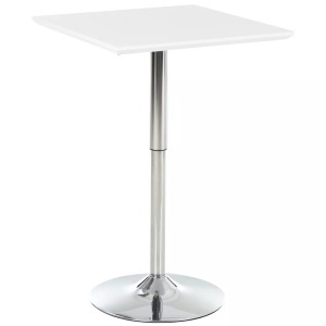 HOMCOM, HOMCOM - Bartisch, One Size, Weiss, HOMCOM - Bartisch, One Size, Weiss
