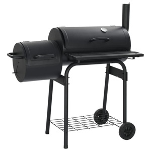 Diverse Hardware, Klassischer Holzkohlegrill Barbecue Smoker, vidaXL Klassischer Holzkohlegrill Barbecue Smoker