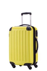 Hauptstadtkoffer, Hauptstadtkoffer Hartschalen-Trolley ´´Trolley Spree´´, 4 Rollen, Hauptstadtkoffer - Spree - Handgepäck Hartschale matt mit TSA, ONE SIZE, Spree - Handgepäck Hartschale matt mit TSA, One Size, Gelb