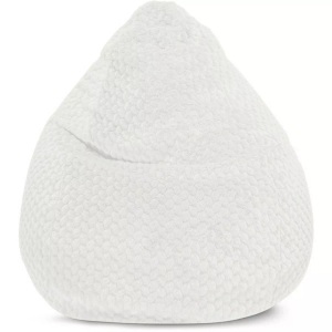SITTING POINT, Sitzsack Mink Sitzsack Mink, Sitting Point - Sitzsack Mink, One Size, Elfenbein