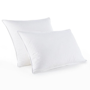 LA REDOUTE INTERIEURS - BEST, 3-Kammer-Kopfkissen 3-Kammer-Kopfkissen, La Redoute Intérieurs - Festes Daunen-Kopfkissen mit 3 Kammern & Milbenschutz, 50X75CM, Weiss