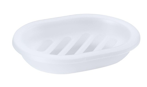 Diaqua, diaqua Seifenschale, Diaqua - Seifenschale Trend Frosted weiss transparent, One Size, Weiss