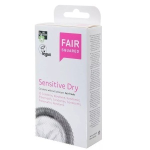 FAIR SQUARED, Sensitive Dry, FAIR SQUARED Kondom Sensitive Dry vegan