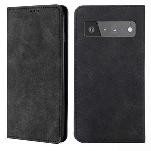 Cover-Discount, Google Pixel 6 Pro - Vintage Flip Case Hülle, Cover-Discount - Google Pixel 6 Pro Vintage Flip Case Hülle, Weiss Bunt