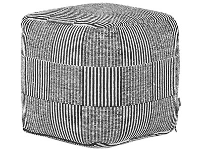Beliani, Pouf aus Baumwolle Modern PANDRAN Pouf aus Baumwolle Modern PANDRAN, 