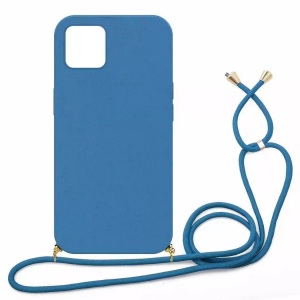 Apple, Eco Case mit Kordel iPhone 11 Pro Max - Navy, mobileup - Eco Case mit Kordel iPhone 11 Pro Max Navy