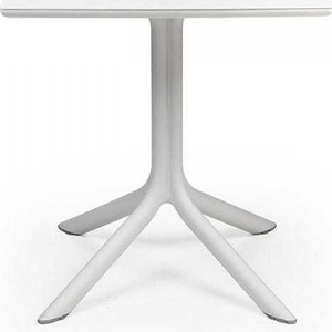 Nardi, Nardi - Clip-70 - White, Gartentisch Clip weiss 70