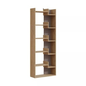 Calicosy, Design Regal 6 Ebenen H162,4 cm - Klapo Design Regal 6 Ebenen H162,4 cm - Klapo, Calicosy - Design Regal 6 Ebenen H162,4 cm Klapo, One Size, Eiche