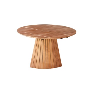 Tikamoon, Runder Tisch aus Teak massiv 6 Pers. Paloma Runder Tisch aus Teak massiv 6 Pers. Paloma, Tikamoon - Runder Tisch aus Teak massiv 6 Pers. Paloma, 120cm, Zimt