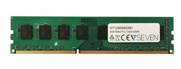V7 Videoseven, 8GB DDR3 1600MHZ CL11 NON ECC DIMM PC3-12800 1.5V . NMS NS MEM, 