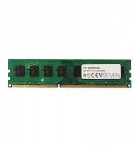 V7 Videoseven, 8GB DDR3 1600MHZ CL11 NON ECC DIMM PC3-12800 1.5V . NMS NS MEM, 
