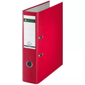 Leitz, Leitz Ordner Swiss Edition 80 mm Rot, Leitz Ordner, 8cm, rot, A4, 1013-50-25