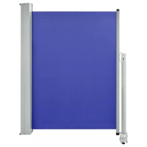 Diverse Hardware, Ausziehbare Seitenmarkise 100x300 cm Blau, vidaXL Ausziehbare Seitenmarkise 100x300 cm Blau