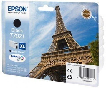 Epson, Original Tintenpatrone XL schwarz Epson T7021, T702140, Epson Tintenpatrone, schwarz, C13T702140, (2'400 Seiten)