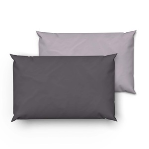 Lotus Bettwaren, Lotus Bettwäsche Bambus Doubleface Lotus Bettwäsche Bambus Doubleface, Lotus Bettwaren - Bettwäsche Bambus Doubleface, 65X100CM, Grau
