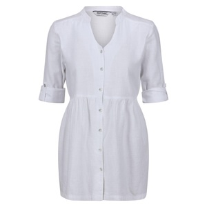 Regatta, Nemora Bluse Damen Weiss 40, Regatta - Nemora Bluse, für Damen, Weiss, Größe 40