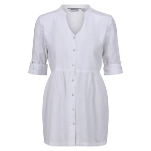 Regatta, Nemora Bluse Damen Weiss 40, Regatta - Nemora Bluse, für Damen, Weiss, Größe 40