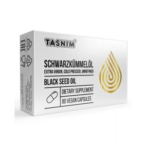 Tasnim, Schwarzkümmelöl ? 80 Kapseln Unisex 1220g, Tasnim - Schwarzkümmelöl ? 80 Kapseln, 1220 g