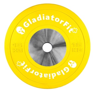 Gladiatorfit, GladiatorFit Competition-Scheibe mit Gummibeschichtung Ø 51mm Gewichtsscheibe, GladiatorFit - Gummischeibe Competition 