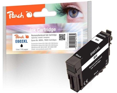 Peach, Peach Tintenpatrone XL schwarz kompatibel zu Epson No. 603XL, T03A1, 