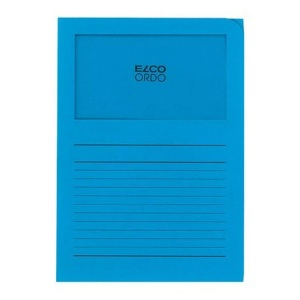 Elco, ELCO Organizer Ordo Classico 100 x Blau, ELCO Sichthülle Ordo Classico Blau, 100 Stück