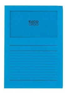 Elco, ELCO Organizer Ordo Classico 100 x Blau, ELCO Sichthülle Ordo Classico Blau, 100 Stück