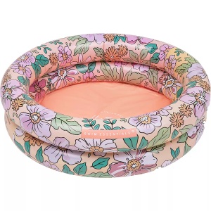 SWIM ESSENTIALS, Swim Essentials Aufblasbarer Pool Pink Blossom 60 cm, Swim Essentials - Baby Pool Blossom, One Size, Multicolor