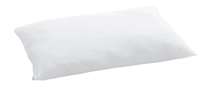 Billerbeck, billerbeck - Kopfkissen CLIVIA KIDS - Polyester - weiss - 40/60 cm, billerbeck Kunstfaserkopfkissen »CLIVIA«, Füllung: 100% Polyester, Faserbällchen, aufschüttelbar, Bezug: 100% Polyester, Microfaser-Gewebe, mit Reissverschluss, (1 St.)