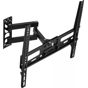 TecTake, TV Wandhalterung neigbar, schwenkbar für 26" (66cm) - 55" (140cm), "Tectake - ""TV Wandhalterung neigbar, schwenkbar für 26"""" (66cm) - 55"""" (140cm)"", Schwarz"