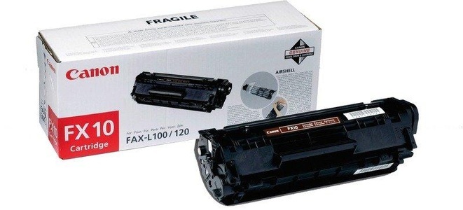 Canon, Canon Toner FX-10 0263B002 Original Schwarz 2000 Seiten, Canon - Toner-Modul FX-10 schwarz 0263B002 Fax L 100/120 2000 Seiten, Schwarz, One Size