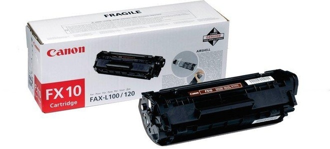 Canon, Canon Toner FX-10 0263B002 Original Schwarz 2000 Seiten, Canon - Toner-Modul FX-10 schwarz 0263B002 Fax L 100/120 2000 Seiten, Schwarz, One Size
