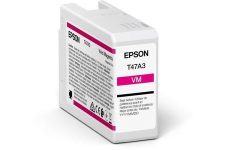 Epson, Epson Tintenpatrone T47A300 vivid magenta, Epson Tintenpatrone, rot, SureColor SC-P900, T47A300, (50ml)