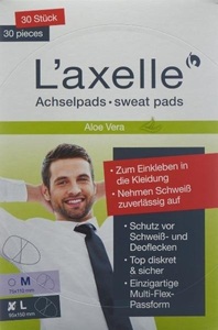 L'axelle, L'axelle Achselpads L (30 Stück), Laxelle Achselpads mit Aloe Vera Gr. L 95 x 150 cm